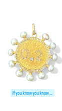Load image into Gallery viewer, 0.2 Pearl and Diamond Pendant
