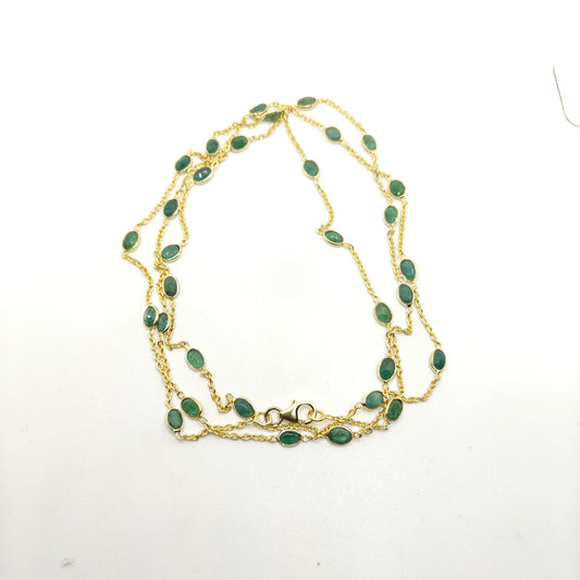 EMERALDS BY THE YARD 36 inches
