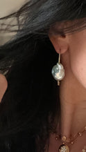 Load image into Gallery viewer, NATALIA DIAMOND AND BAROQUE EARRINGS