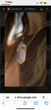 Load image into Gallery viewer, MILENA PINK QUARTZ EMERALD CRYSTAL