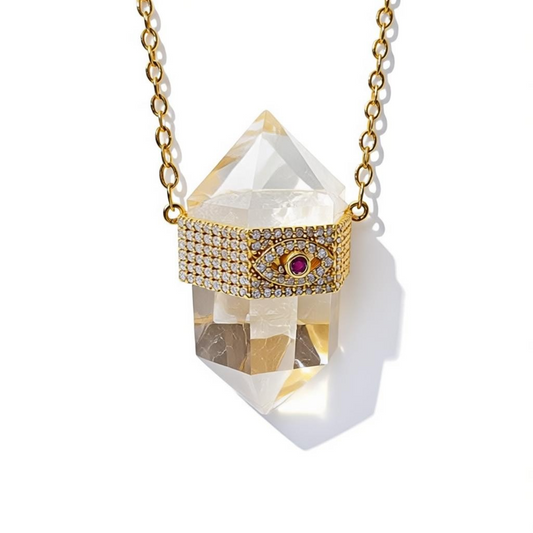 SIGGY EVIL EYE QUARTZ