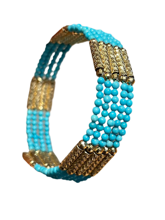 MAGNETIC TURQUOISE NECKLACE