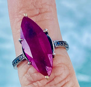 MARINA RUBY RING