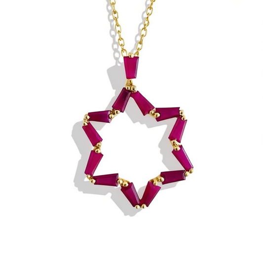 ROMINA RUBY STAR OF DAVID