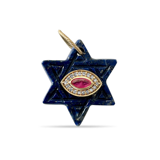 JAFFA STAR OF DAVID PENDANT