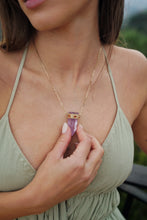 Load image into Gallery viewer, BALI CRYSTAL AMETHYST NECKLACE