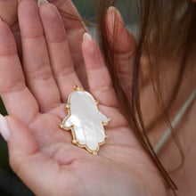 Load image into Gallery viewer, IRINA MOTHER OF PEARL HAMSA