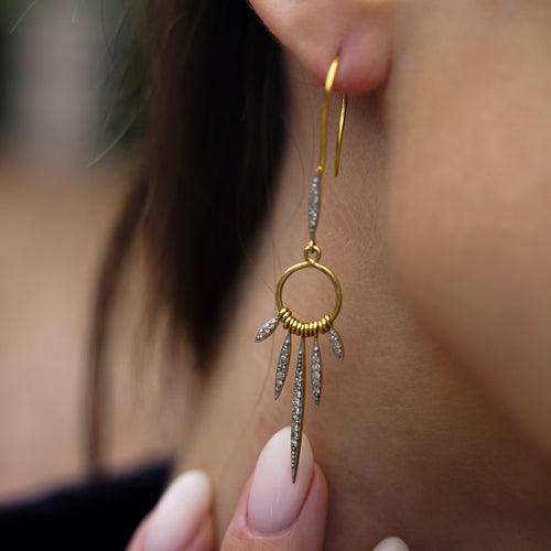 MARBELLA DREAM CATCHER EARRINGS