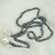 Load image into Gallery viewer, TULUM BAROQUE PEARL LARIONET NECKLACE