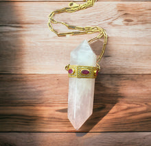 Load image into Gallery viewer, MISSY PINK QUARTZ RUBY CRYSTAL