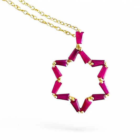 ROMINA RUBY STAR OF DAVID