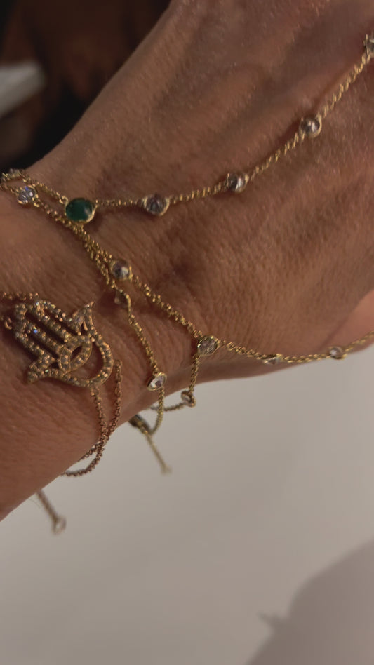MEG HAMSA BRACELET