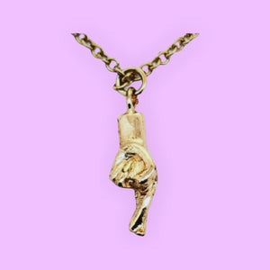 Good luck silver  Necklace