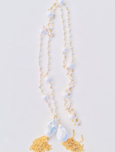 Pearl Tassel necklace