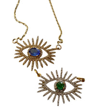 Load image into Gallery viewer, Starburst  Evil Eye Necklace