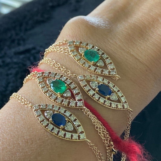 TUNISE DELICATE EVIL EYE BRACELET