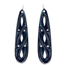 Load image into Gallery viewer, Black Agate earrings