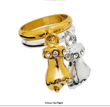 Load image into Gallery viewer, Gold Figa ring