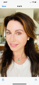 Emerald Evil Eye Necklace